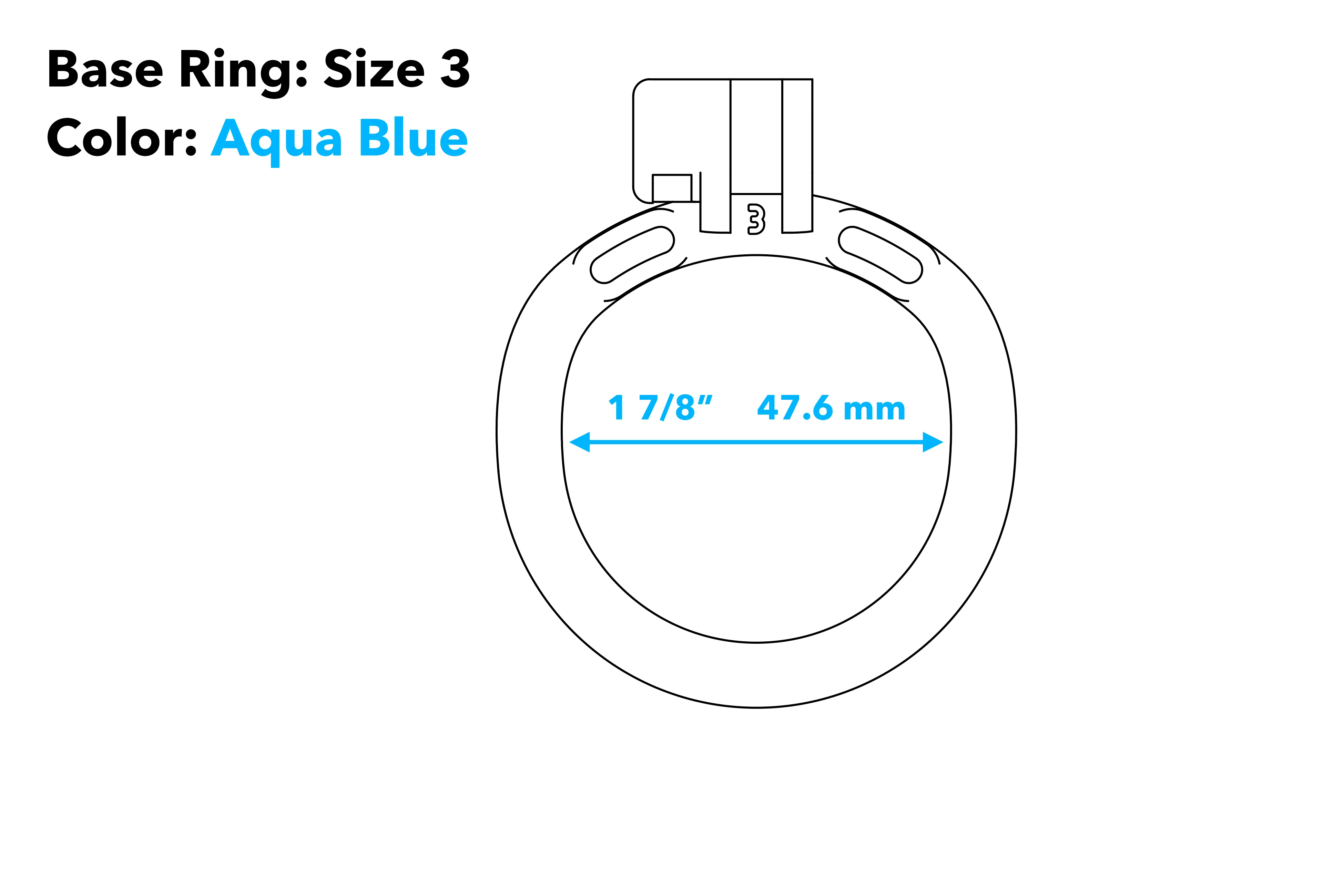 Base Ring (Aqua Blue) - Image 6