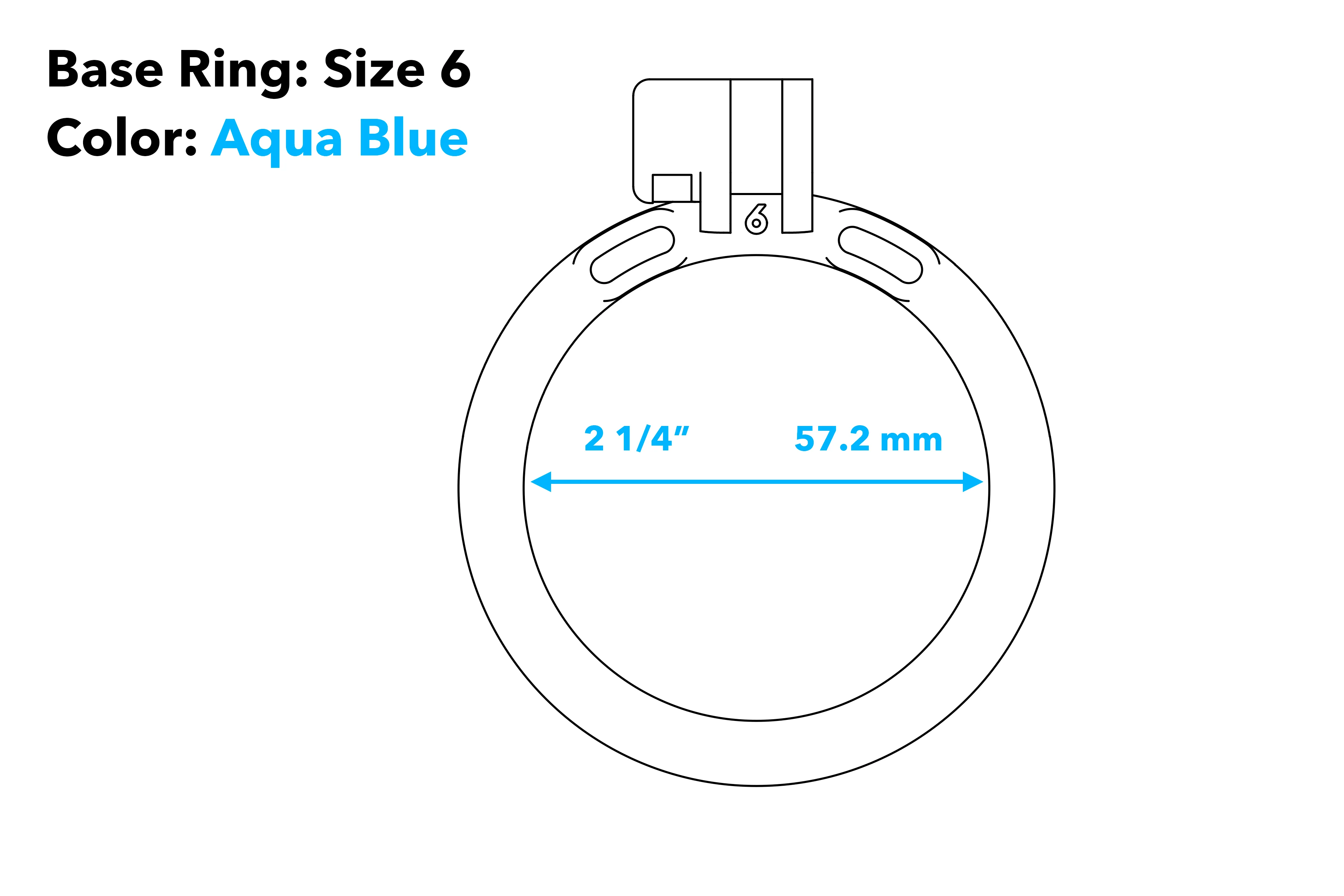 Base Ring (Aqua Blue) - Image 9
