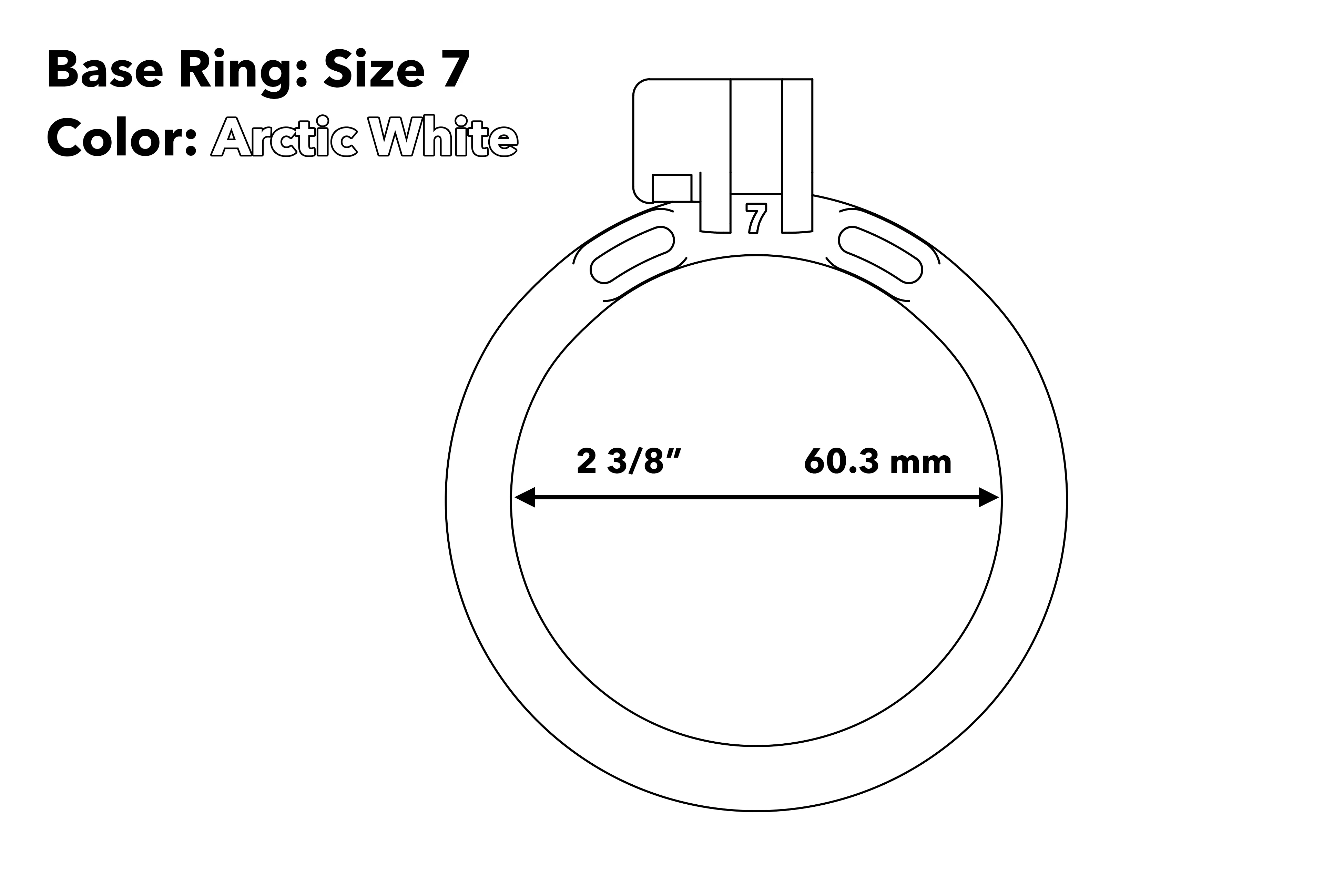 Base Ring (Arctic White) - Image 10