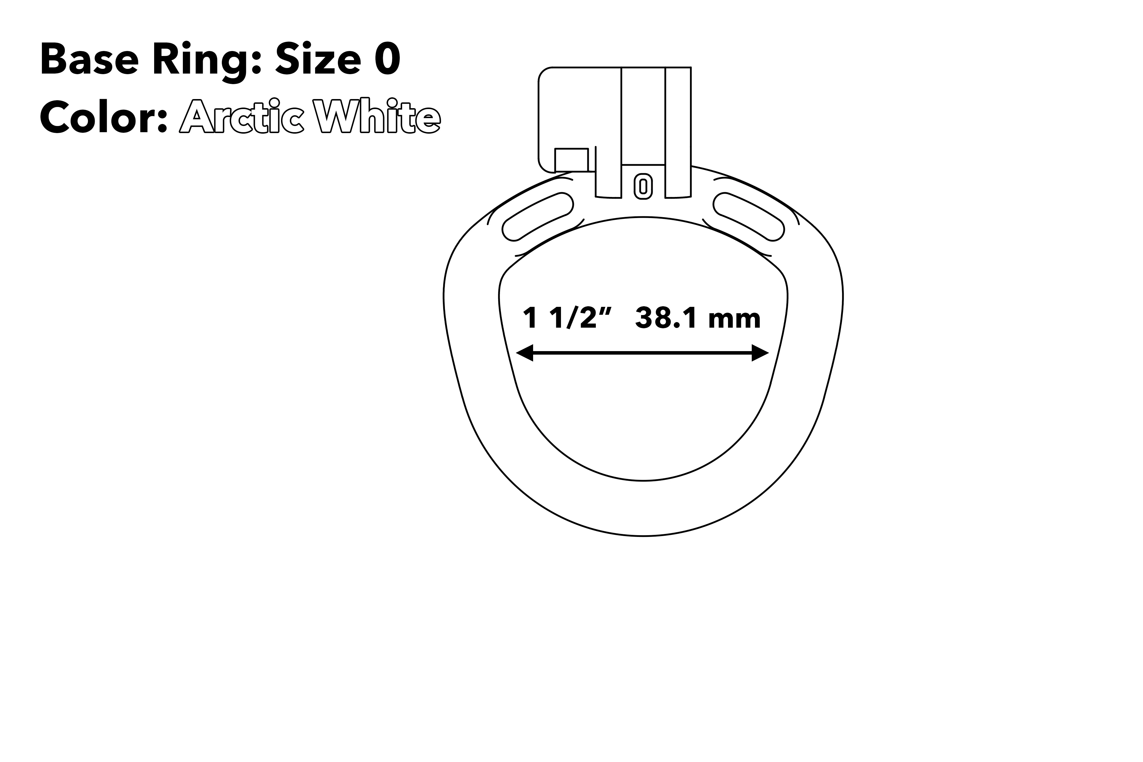 Base Ring (Arctic White) - Image 3