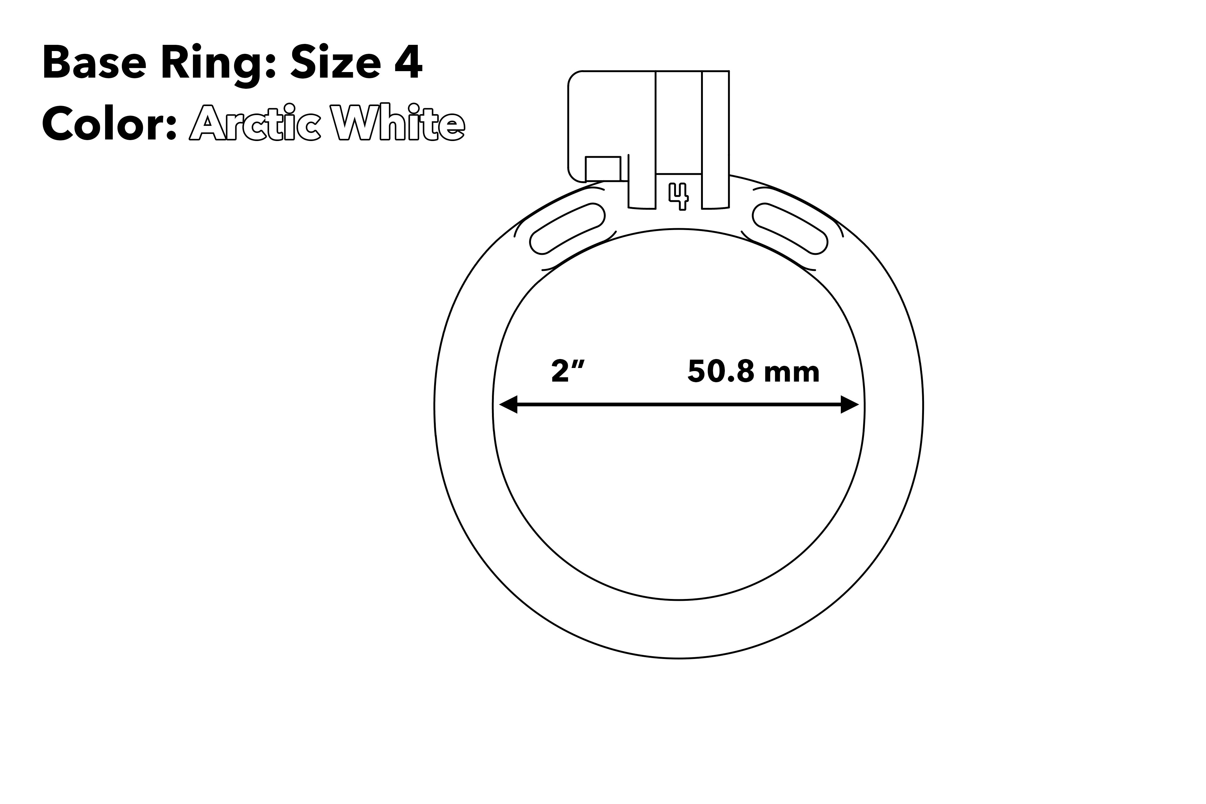 Base Ring (Arctic White) - Image 7