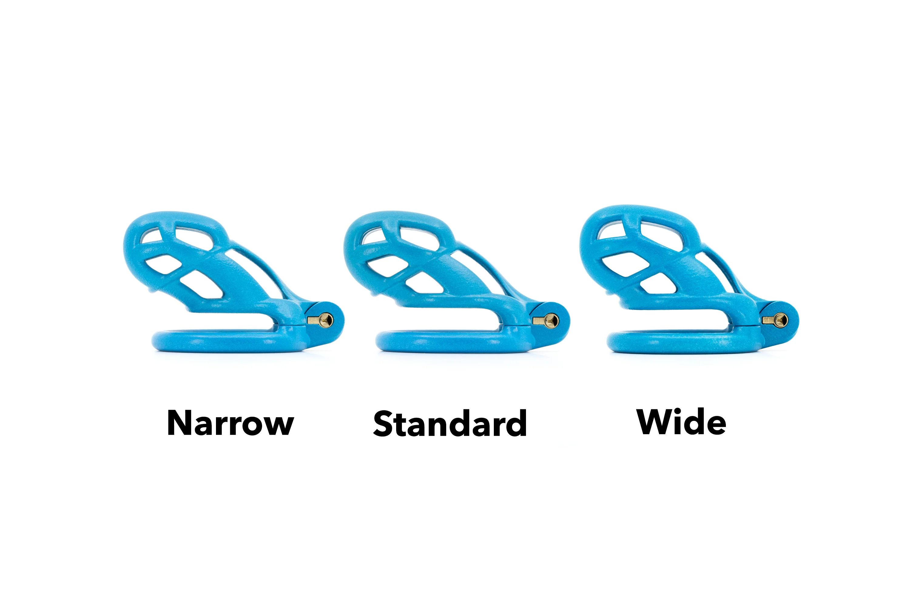 Cobra S Chastity Kit (Aqua Blue) - Image 7