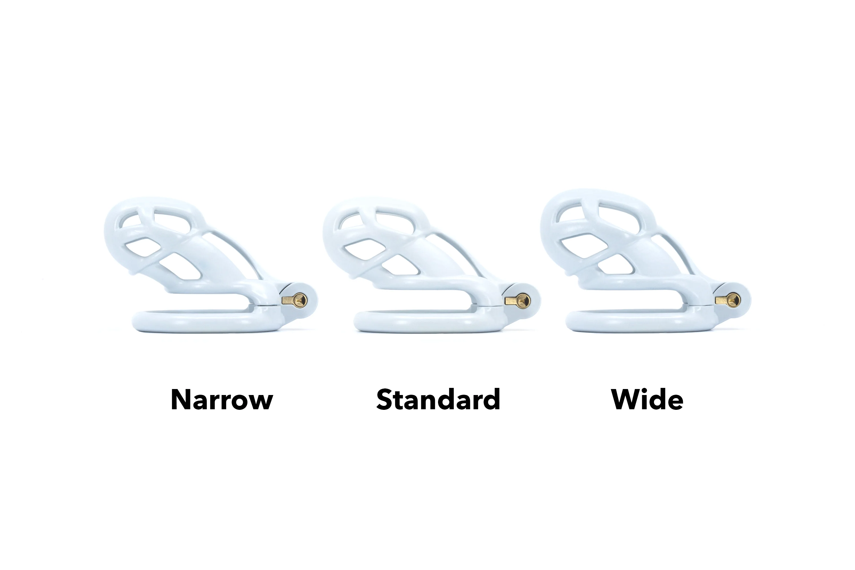 Cobra S Chastity Kit (Arctic White) - Image 8