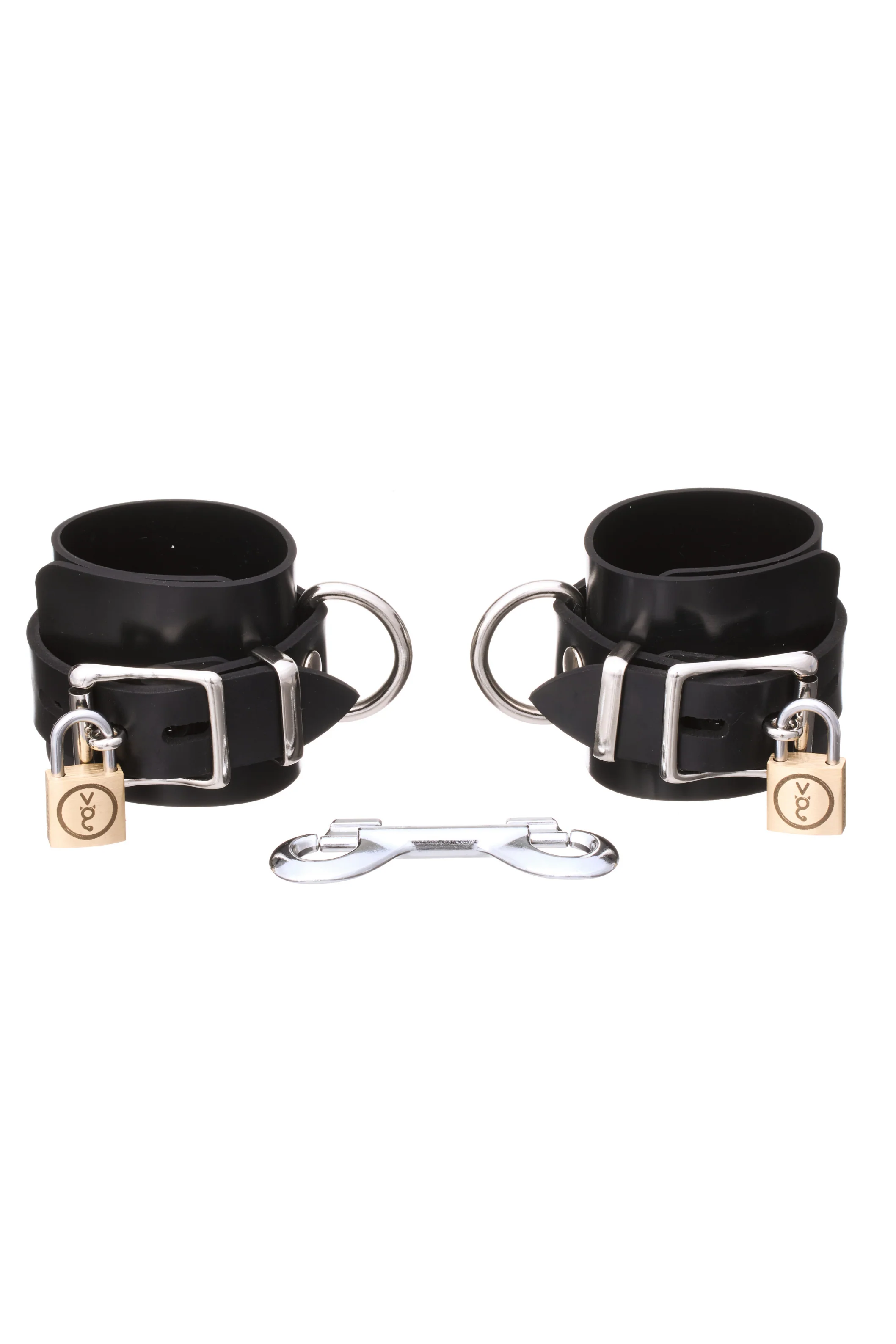Heavy Rubber Wrist Cuffs (2pcs) - Image 3
